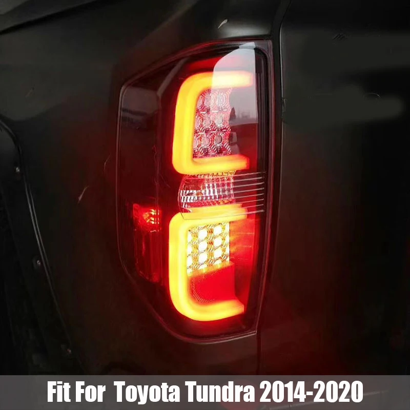 

Tail Lamp Assembly Fit for Toyota Tundra 2014 2015 2016 2017 2018 2019 2020 LED Taillamp Turn Signal Light Rear Led Tail Light