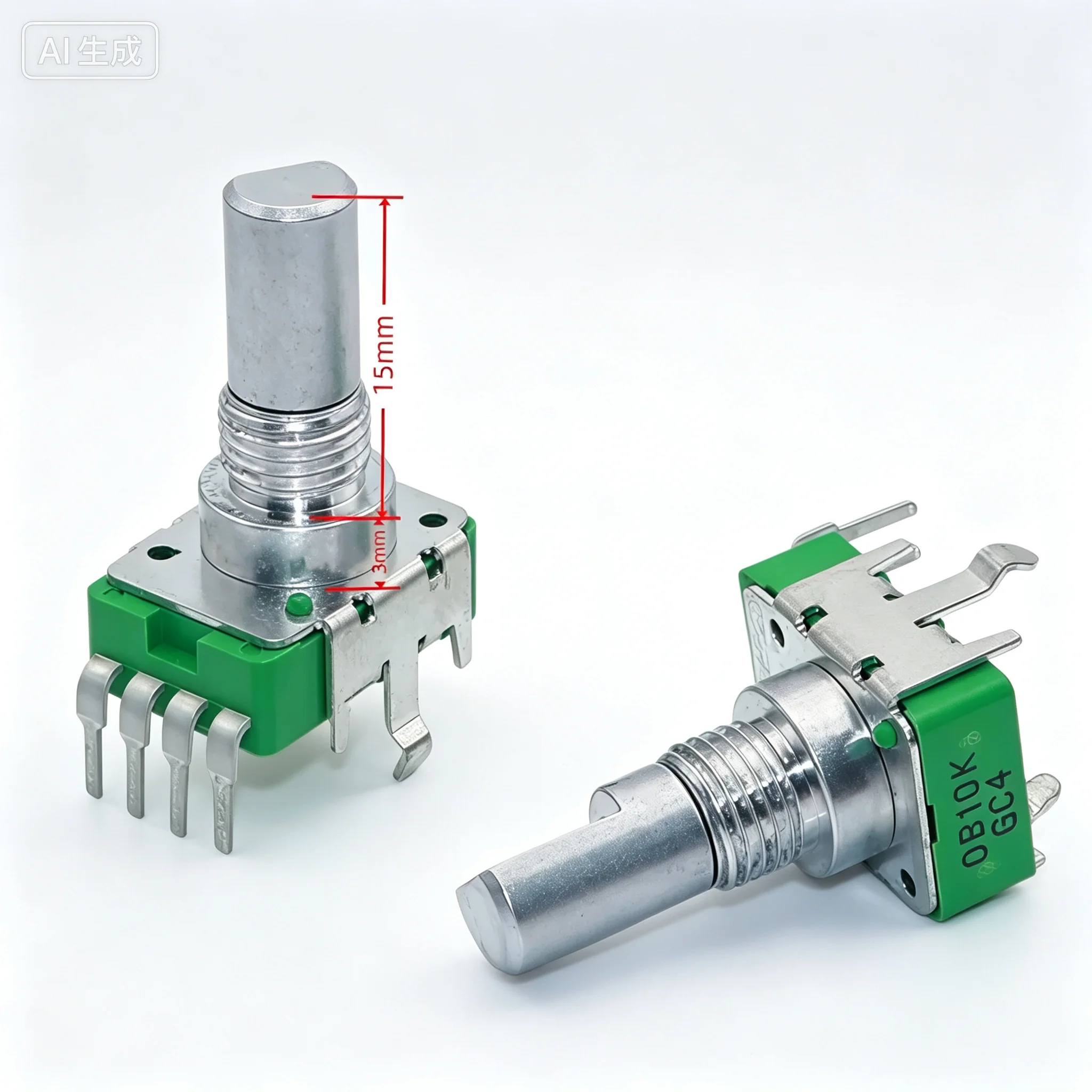 for ALPHA Potentiometer 0B10K 360 Degree Rotation for AKAI APC40 APC40MK2
