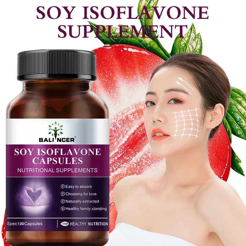 Soy Isoflavone Capsules, Evening Primrose Oil, Menopausal Conditioning, Chaoyueshu, Female Endocrine Balance Supplement