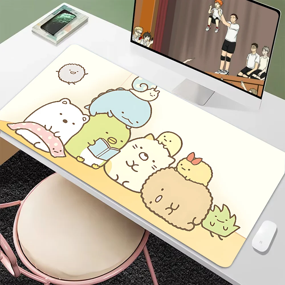 

Japan S-Sumikkogurashi Mousepad New Arrivals Large Gaming Mousepad L XL XXL Gamer Mouse Pad Size For Keyboards Mat