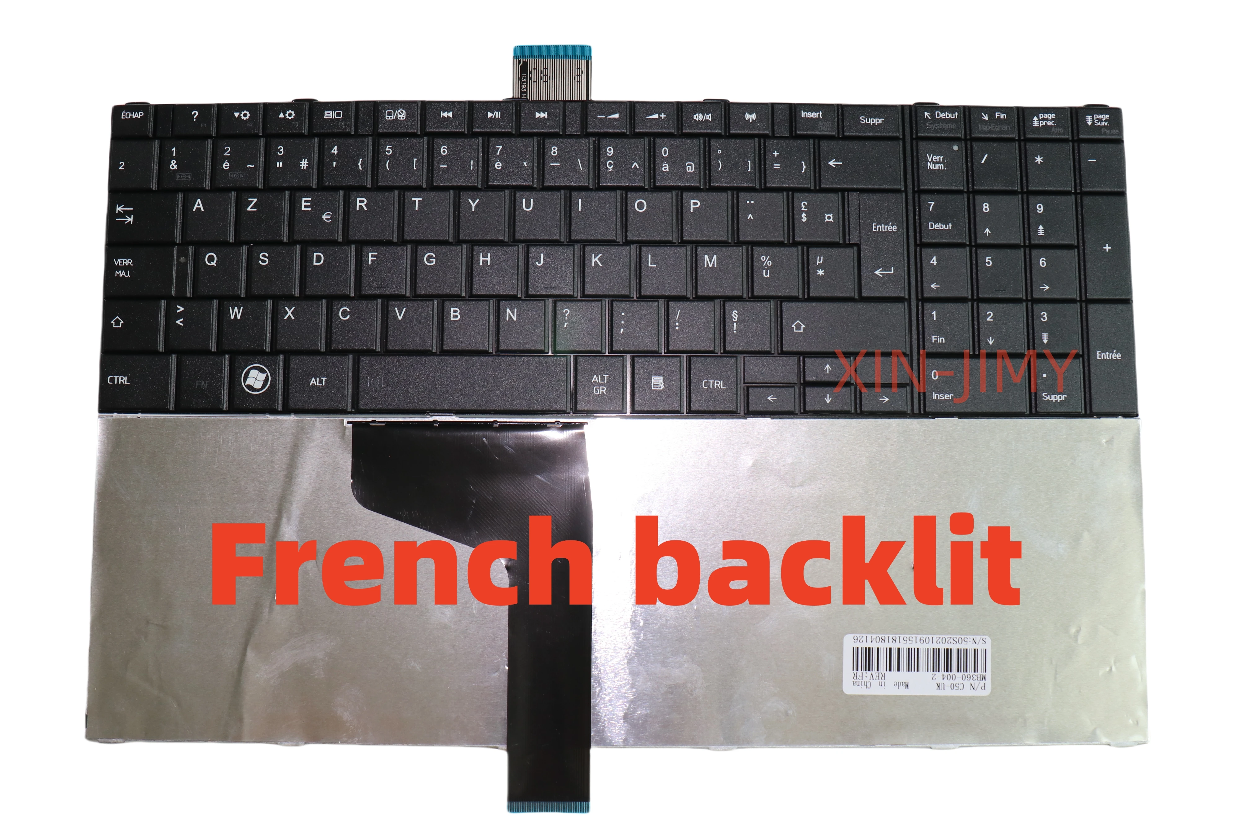 FR Laptop Keyboard FOR Toshiba Satellite c50 c50-a c50d-a C50dt-A C55d C55-A Teclado French AZERTY