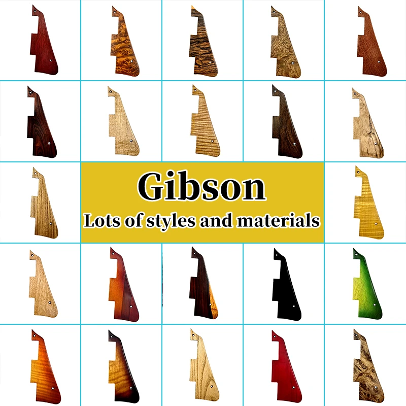 Hand made Gibson Les Paul LP Electric Guitar Solid Wood Pickguard Scratch Plate Guard Board Guitar parts & accessories