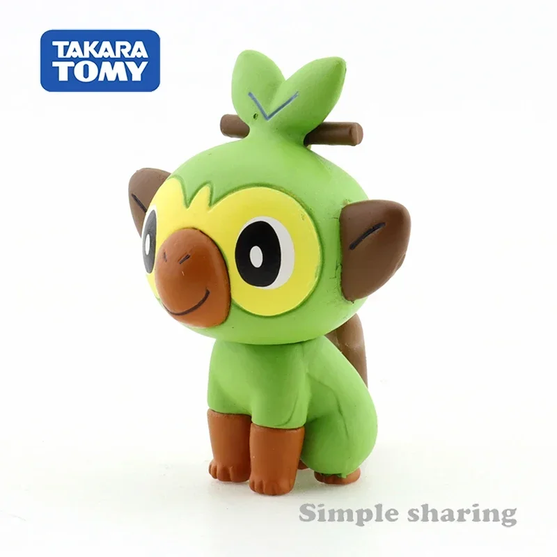 Takara Tomy Nintendo Pokemon TOMICA  Pocket Monster Pokemon Hand model Doll  Collect Doll Gifts MS-03 Grookey