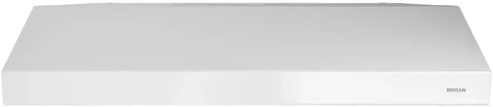 Broan-NuTone BCSEK130WW Energy Star Certified Ligh Glacier 30-inch Under-Cabinet 4-Way Convertible Range Hood with 2-Speed