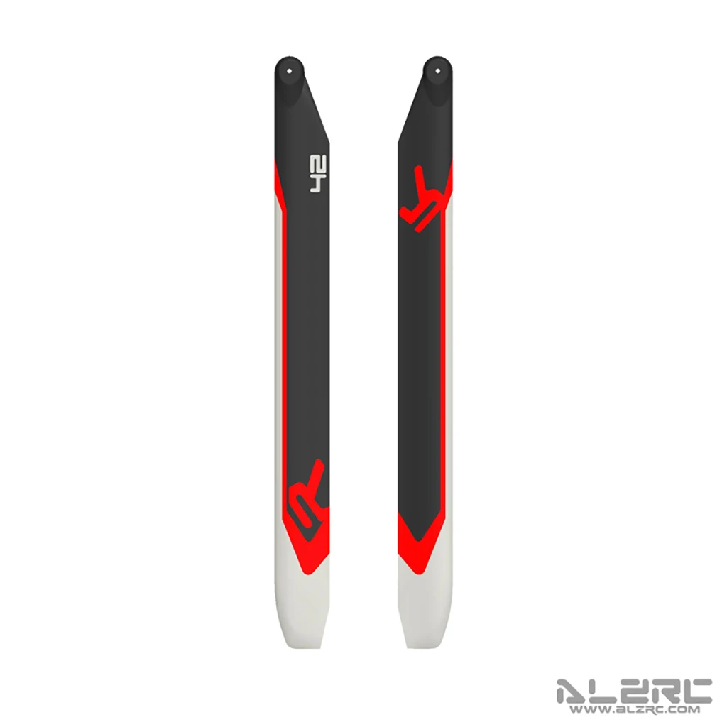 ALZRC Neue R Serie 360 MM 380 MM 420 MM 520 MM 700 MM Carbon Faser Haupt Schwanz paddle Für Alzrc 420 R42 RC Hubschrauber Extreme 3D Flug – Detail 23