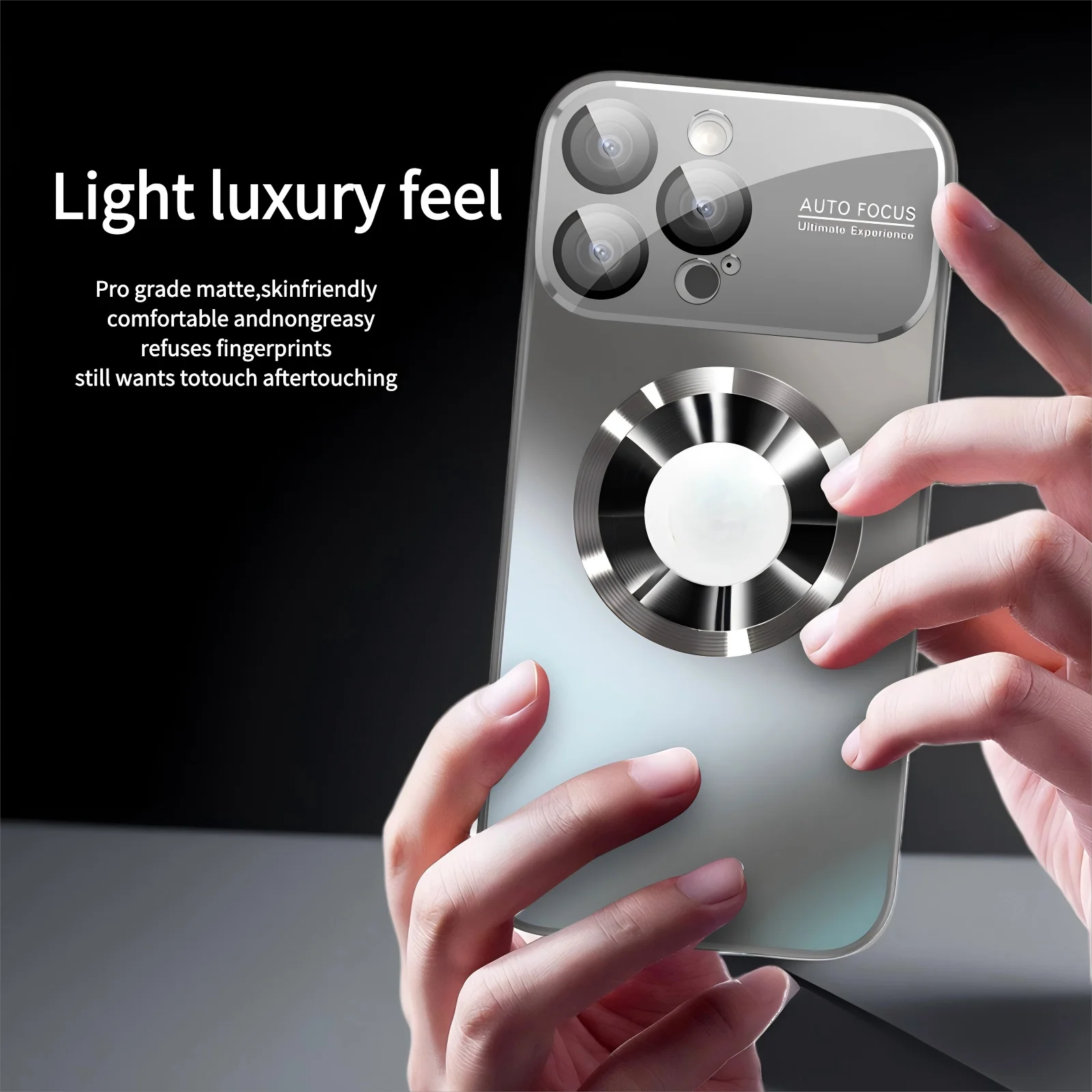 Titanium Luxury Phone Case: Shockproof, MagWireless, Glass Lens. for iPhone 11,12,13,14,15,16,Pro,Pro Max. Durable & Lightweight image 3