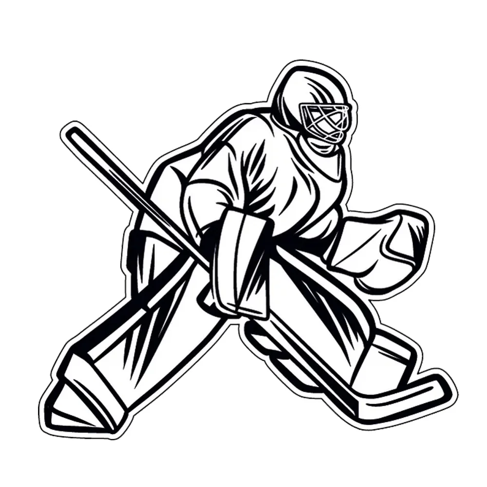 

Наклейка Вратарь 15x13 см Waterproof Durable Car Sticker Decal for Bumper, Window, Laptop, Truck, Motorcycle