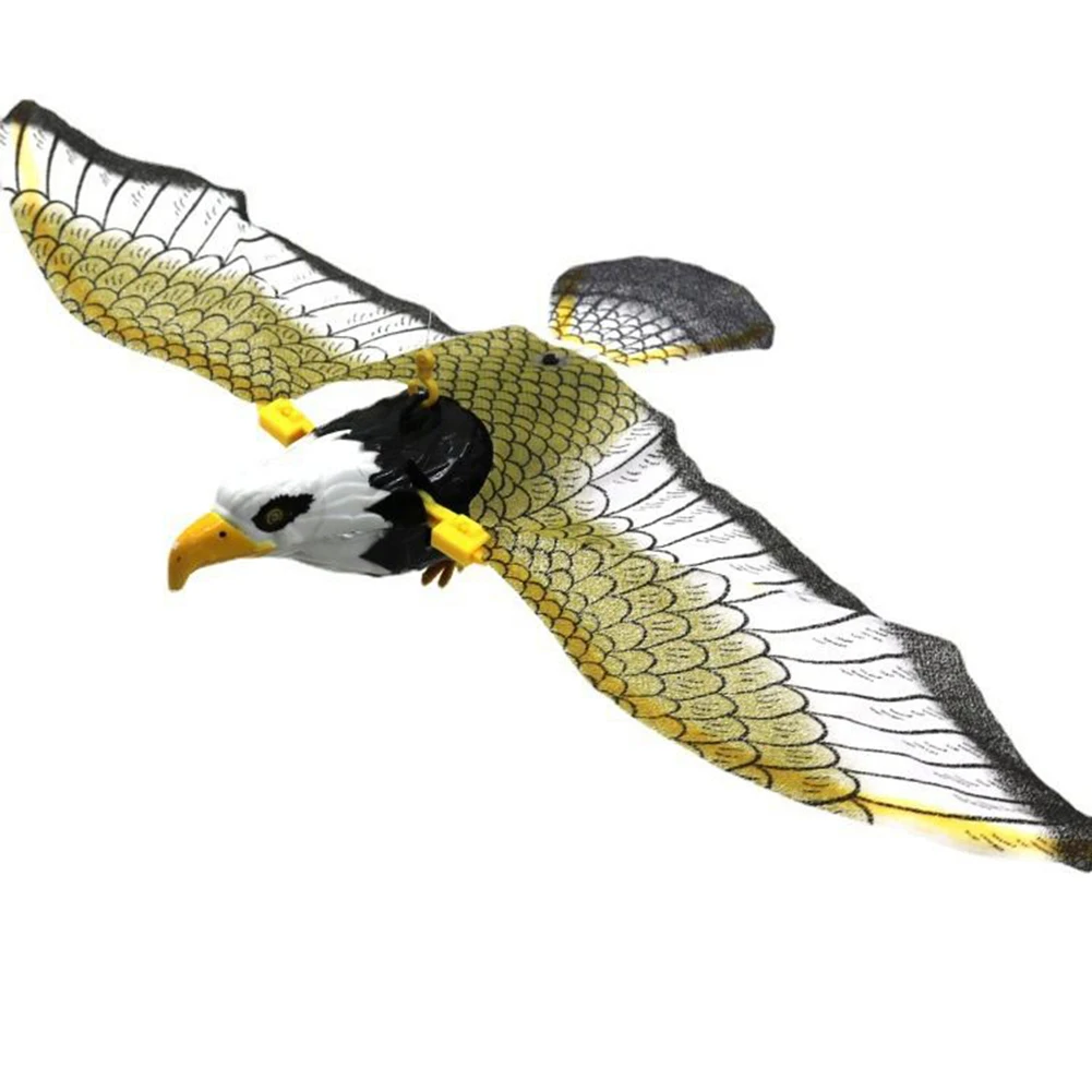 

Garden Artificial Eagle Birds Flying Bird Hawk Scarer Deterrent Repellent Garden Decor Plastic Hanging Eagle