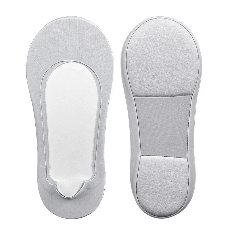 New Boat Sock Plantar Fasciitis Shoes Insole Socks Insoles for Feet Women Shock Absorbing Shoe Sole Invisible Non Slip Socks