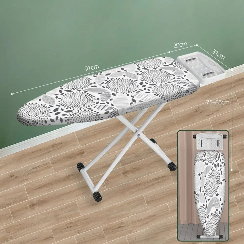 Padrão floral tábua de passar roupa capa elástica espessada tábua de passar roupa pano resistente ao calor resistente a manchas escudo térmico de engomar