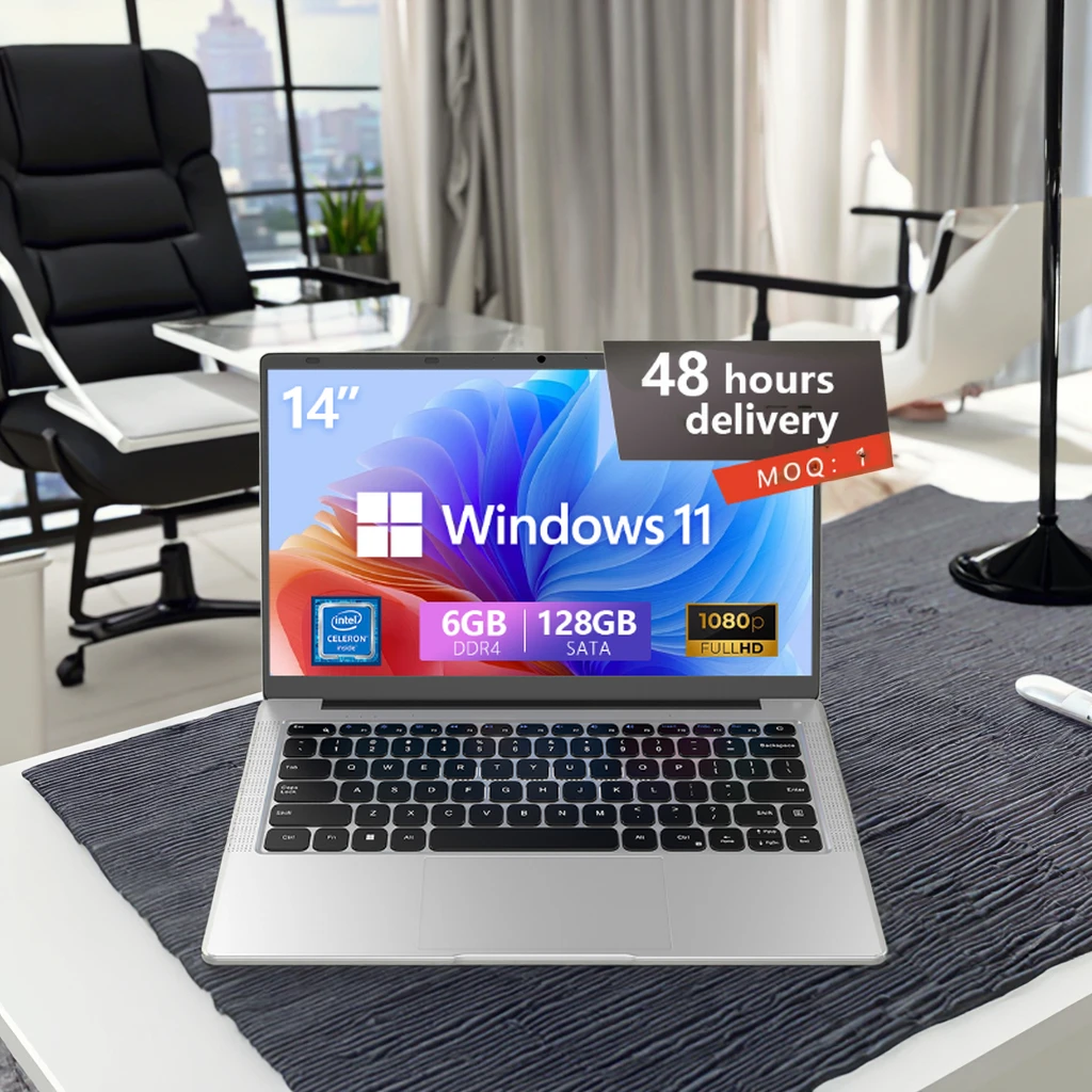 

Brand New Laptops 14 Inch A3950/N5095 N95 6/8/16/32GB 64GB 128GB 256GB 512GB 1TB Cheap Student Laptop Computer Business Notebook