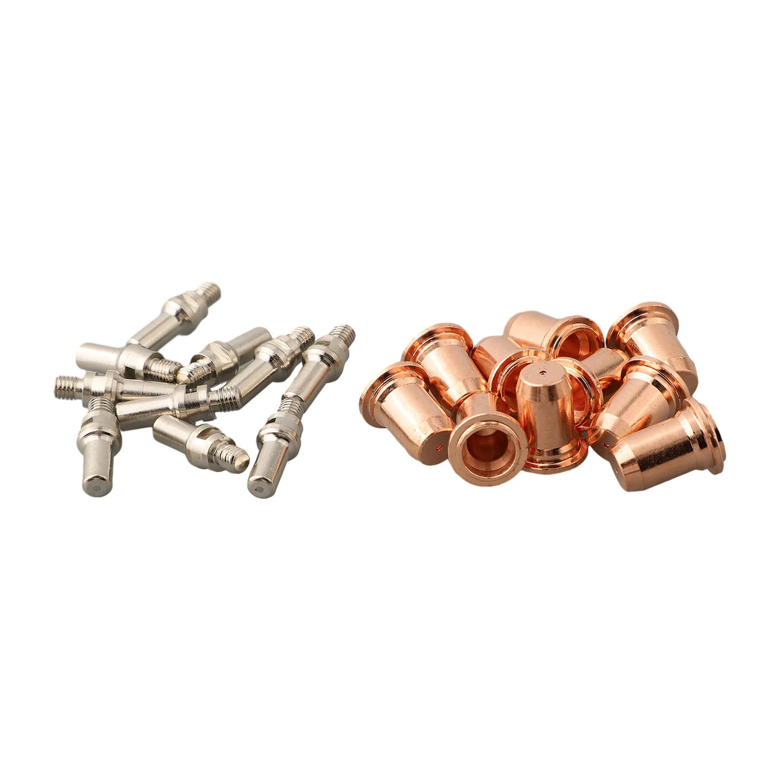 20pcs Plasma Electrode เคล็ดลับเชื่อมอุปกรณ์ 0.9 มม.อุปกรณ์เสริมสําหรับ FORNEY 700P IPT40 ไฟฉายเครื่องตัดพลาสม่า Plasma Electrode