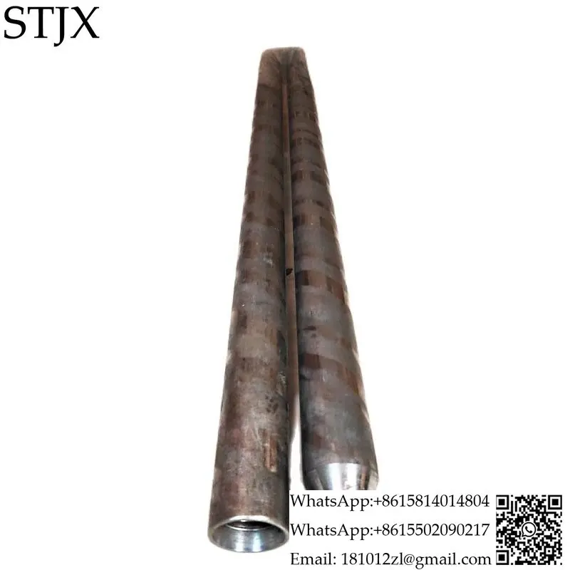 Water drill connection rod water drill tap water pipelay machine water drill bit extension rod 1 meter thickened soil drill bit