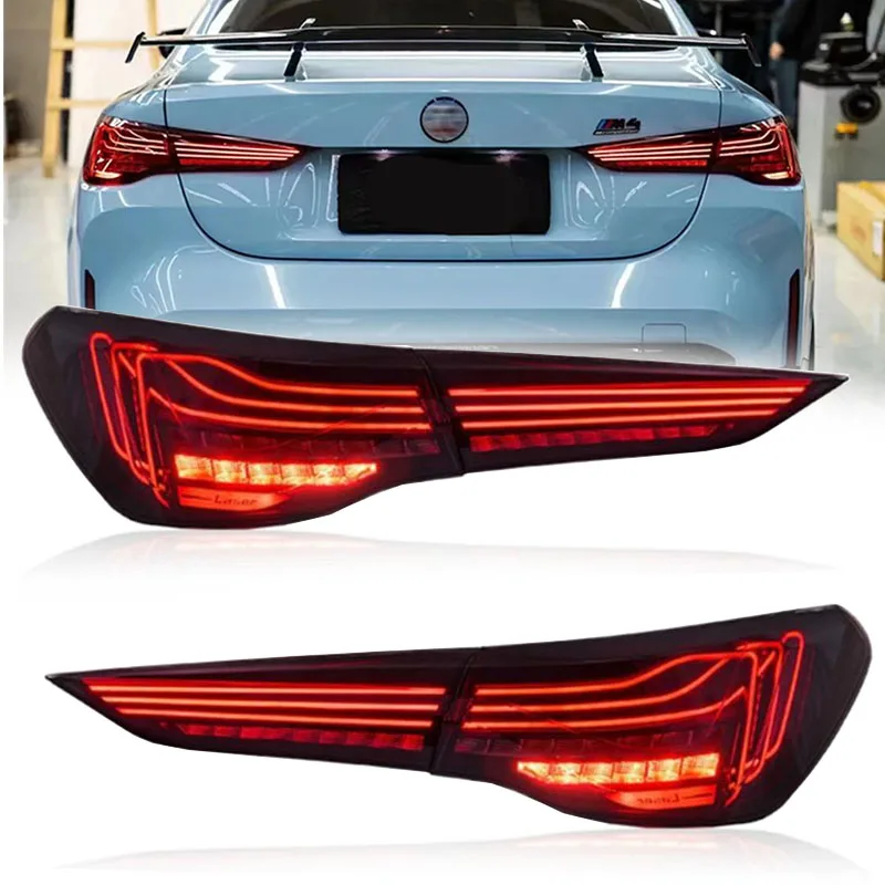 

LED Taillights For BMW G22 G23 G26 G82 M4 CSL 4 Series Rear Tail Light Turn Signal Lamp Car Accessories