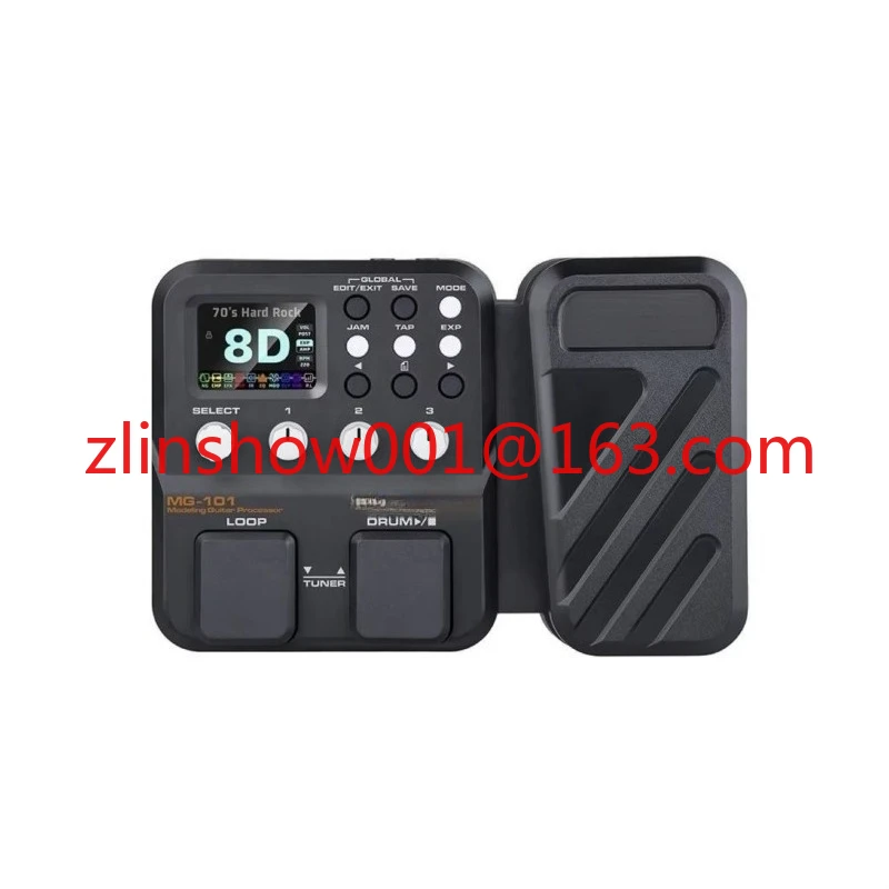 MG-101 Multi-effects Pedals Guitar Processor Electric Guitar Effects Pedal Multi Effect for Easy Live Streaming