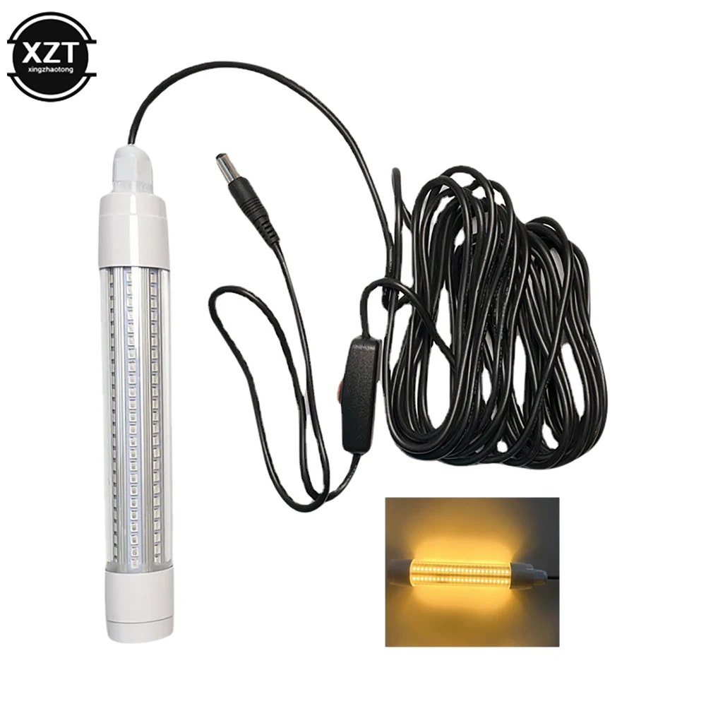 Super bright 13/16W Underwater Led Night Light Submersible Fishing Light Underwater Fish Attracting Lure Light Fish Attract Lamp