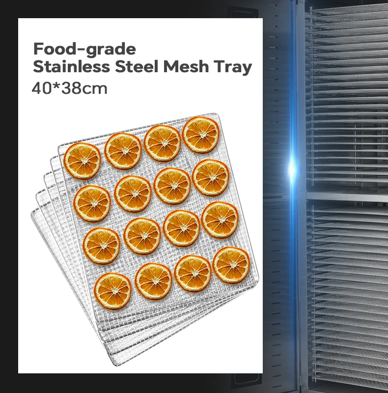 Deshidratador de alimentos comercial, secador de frutas y verduras, secador industrial de carne seca