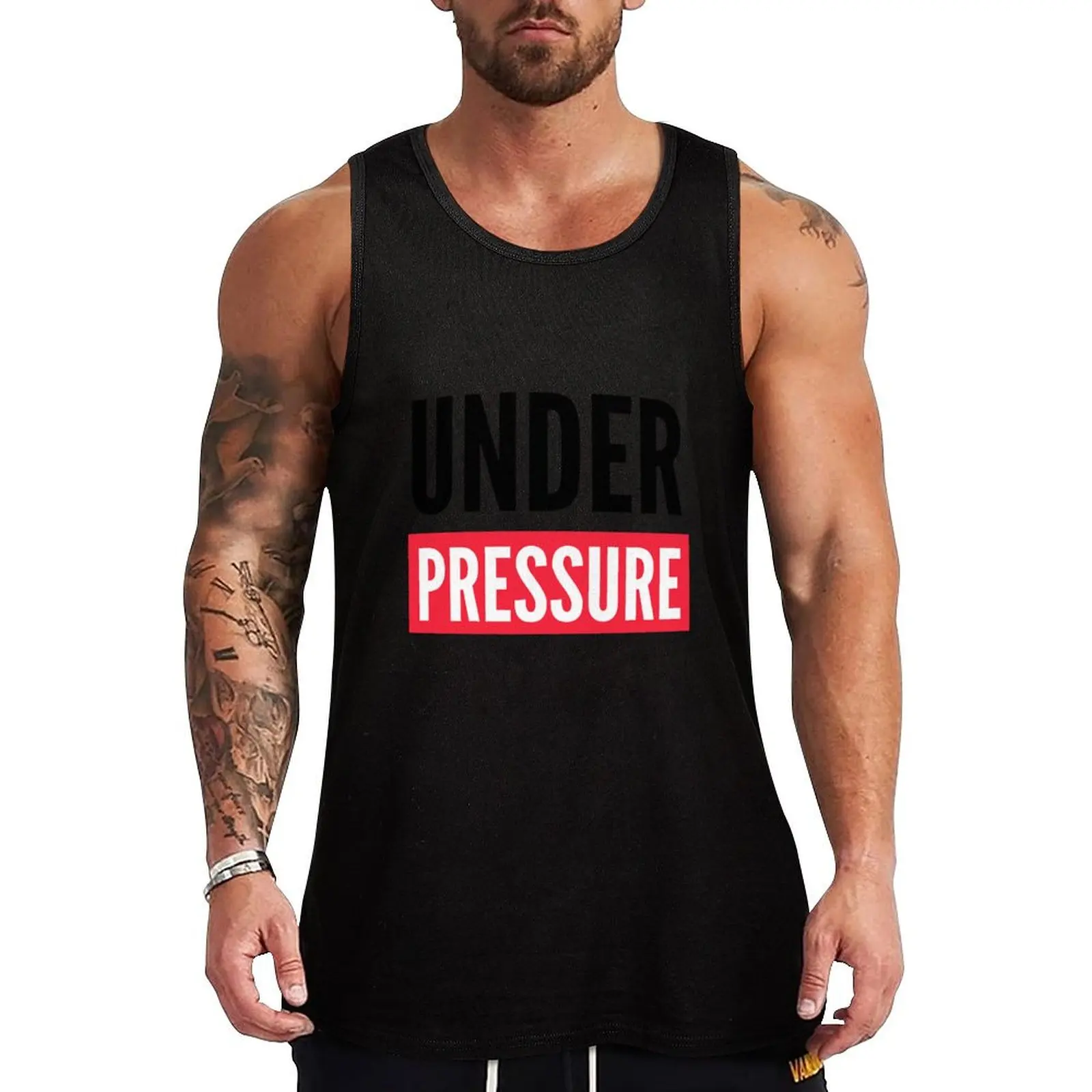 Under Pressure Tank Top Sweat Resistant Tank Top Moisture Wicking Gym Wear