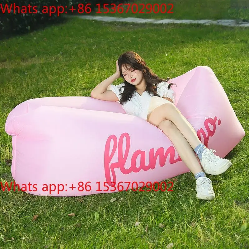 Inflatable sofa Lazy outdoor camping Sleeping artifact Music festival Air sofa Portable air bed Picnic sitting and lying down