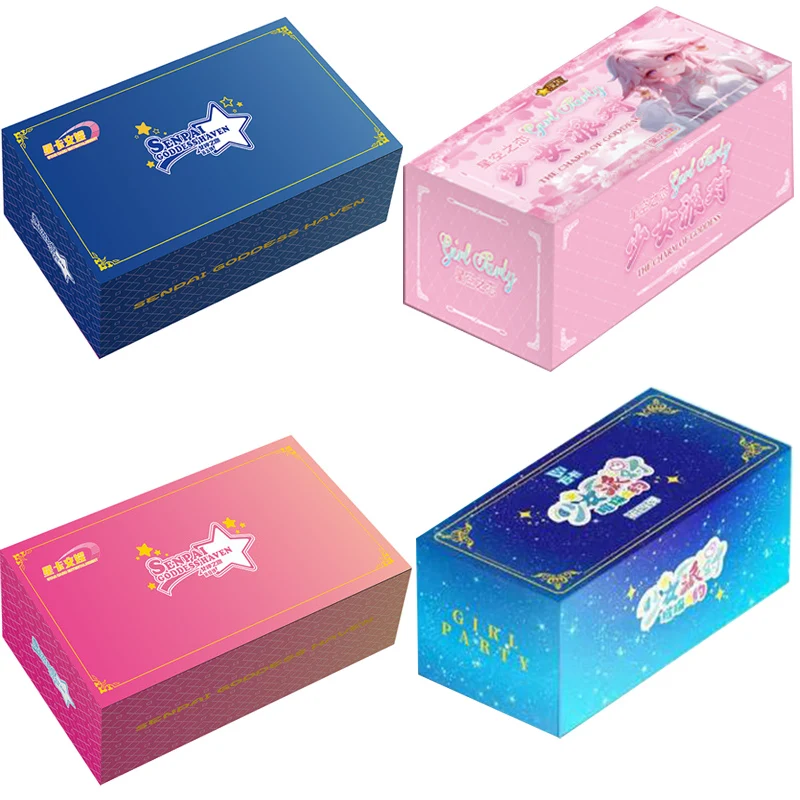 

Goddess Story Shaven Girly Party Booster Box Tcg Ccg Collection Card Rare Ssr Zr Xr Board Game Toy Cards Gift