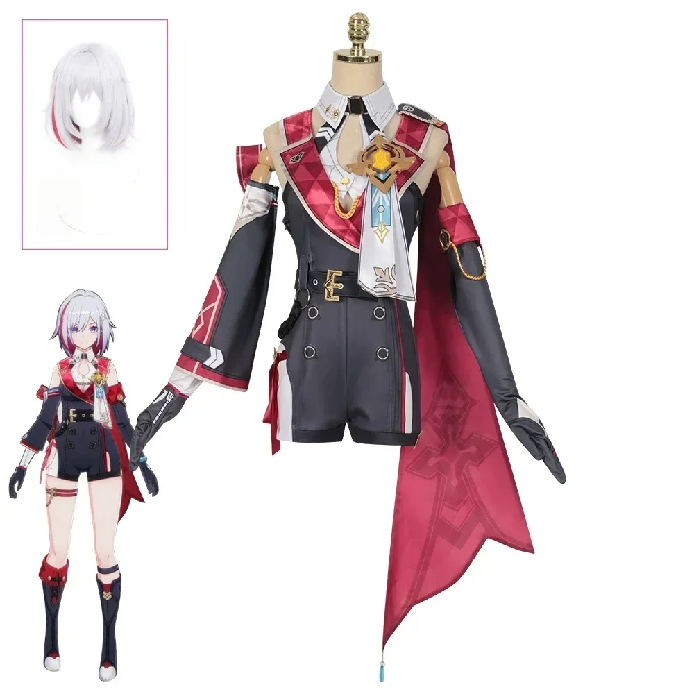 

Game New Role Star Rail Topaz Cosplay Costume Honkai Star Rail Topaz Numby Cosplay Costume and Topaz Numby Cosplay Wig Full set