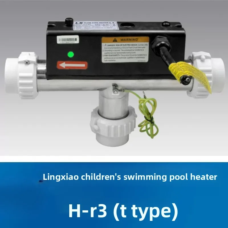 3000W Flow Spa Heater LX H30-R1/R2/R3 Electric Hot Water Thermostatic Heater, Suitable for Whirlpool Pool Constant Temperature