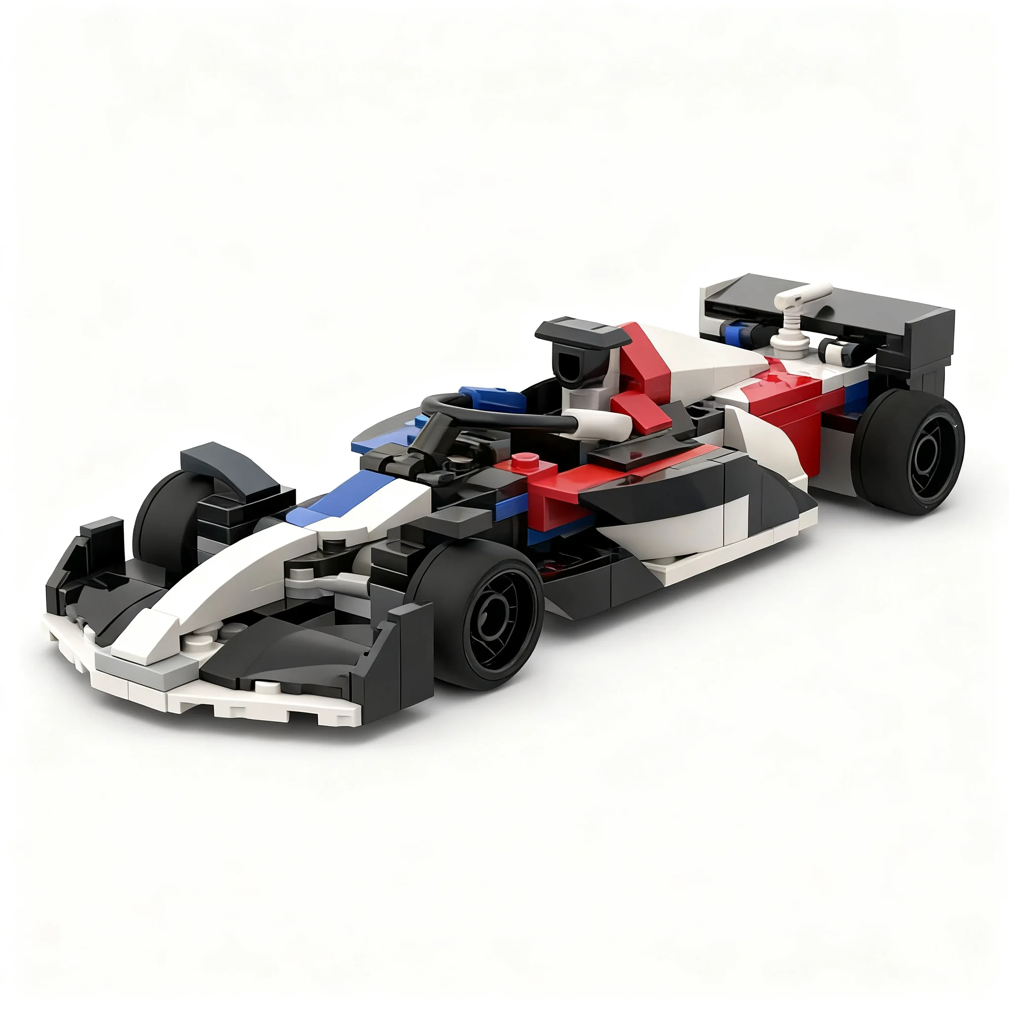 307ピースのmoc-bmw-f1コンセプトモデル「シーズン・アルト・シティ・チャンピオンズ」。組み立てブロックでクリスマスプレゼントに最適。建築模型としても楽しめるdiyアイデア。