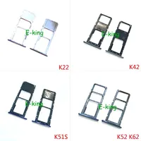 For LG Q60 k12 K22 K40 K42 K52 K62 K41S K51S K61 K71 K92 Plus Max Prime 5G SIM Card Tray Holder Card Slot Adapter