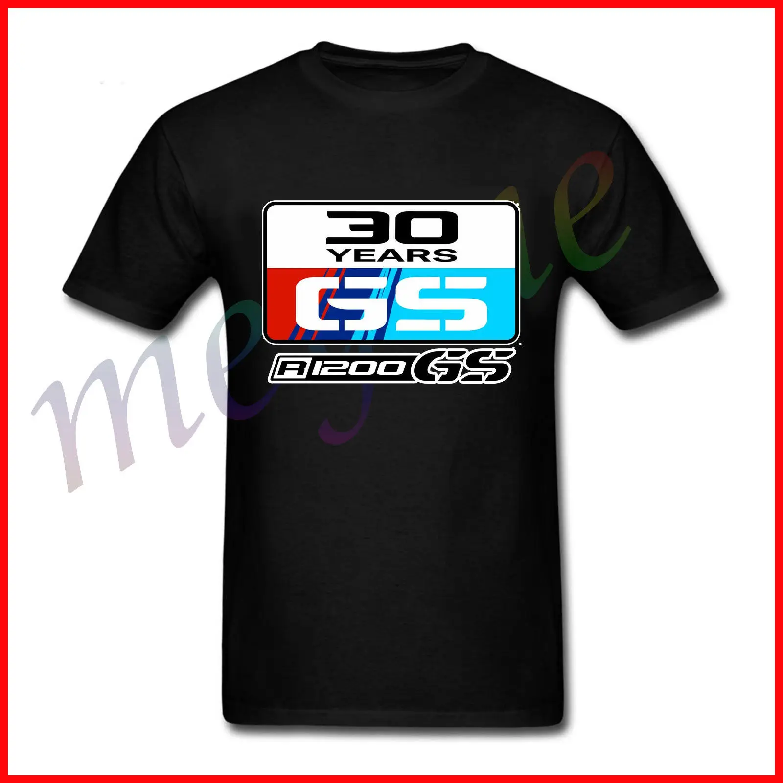 New Cool Tee Shirt New 30 Years Gs R1200 Gs Motorcycle Dci Project My Cars Logos S To 3Xl T-Shirt Custom Aldult Teen Unisex