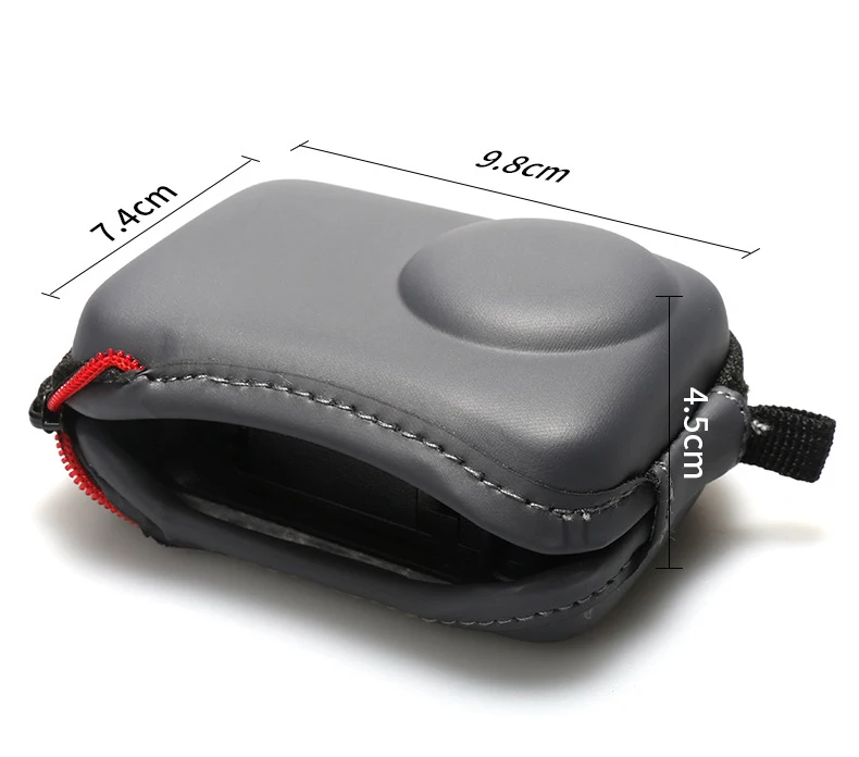 Für DJI Osmo Action 3 4 5Pro Zubehör Mini Tasche Sammlung Fall EVA Tragbare Wasserdichte Halb Zip + Schloss Für Dji action4 Kamera
