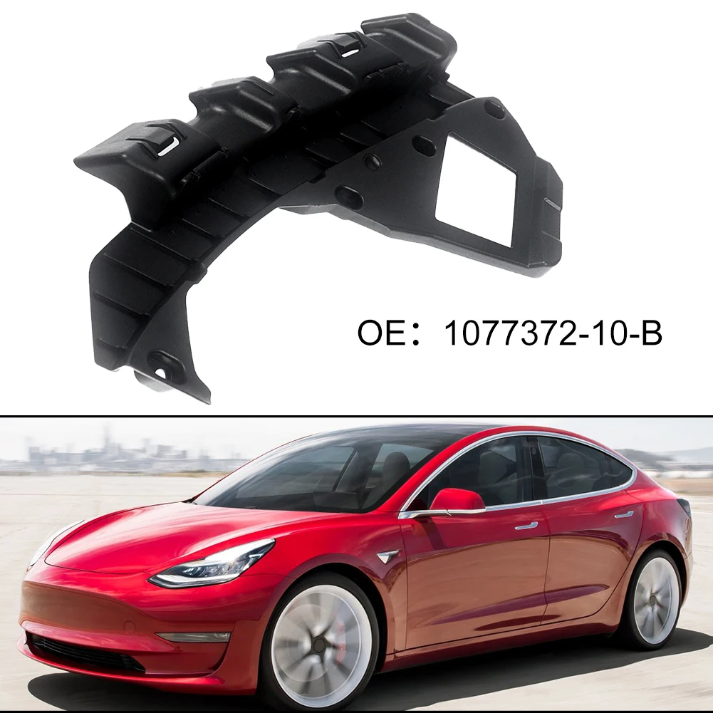 

Black ABS Car Right Headlamp Headlight Bracket 1077372-10-B For Tesla Model 3 2017-2020 LHD Vehicles Car Light Bracket Accessory