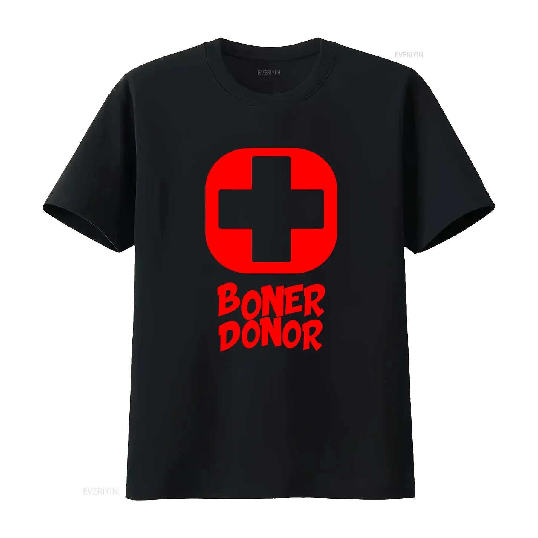 Men's Boner Donor Funny Halloween Lifeguard Costume T Shirt Unique Print Comfortable Fabric Perfect for Festive Wear vintage