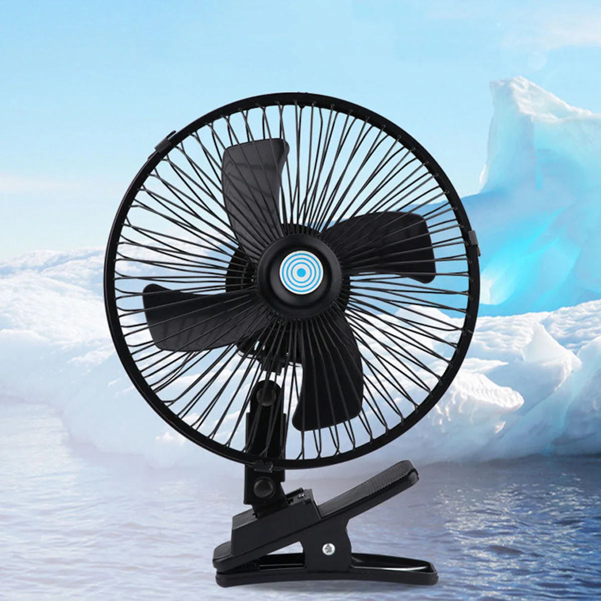

10 Inch 12V Car Fan Adjustable Low Noise Air Conditioner Vehicle Fan Cooling Air Circulation Smoke Dust Removal for Suv