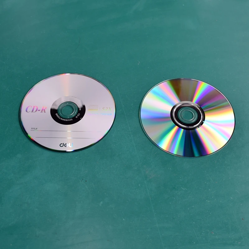 4 TEILE/LOS Deli 3725 CD-R Blank discs beschreibbare compact disc 700MB/80min/52x CD-R BLANK Discs einzigen Stück