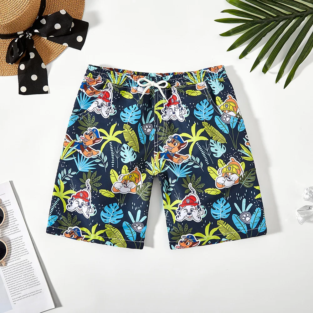 

Summer New Children's Shorts, Boys' Cartoon Beach Pants, Casual Sports Five Point Swimming Pants