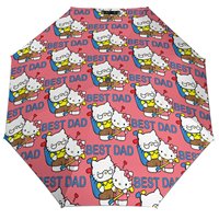 8-Rib Auto Umbrella UV Protection Rain And Sun Hello Kitty Best Dad Father's Day Umbrella Stylish Foldable Folding Umbrellas