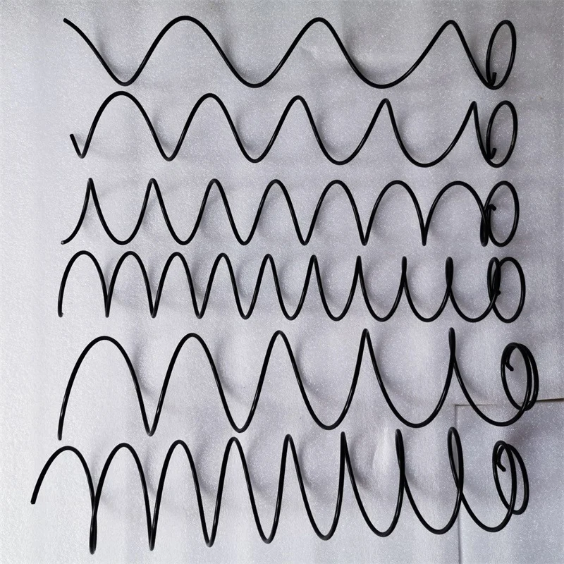 2 Buah Aksesori Mesin Penjual Otomatis Kustom Pegas Kompresi untuk 3 Produk 4x66x450mm dengan Jarak 130mm