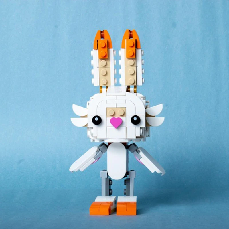 173 Piezas MOC Creator 3 en 1, Bloques de Construcción de Modelo Scorbunny, Juguetes de Arquitectura, Regalo de Navidad, Ladrillos Creativos Educativos DIY, Idea para Niños