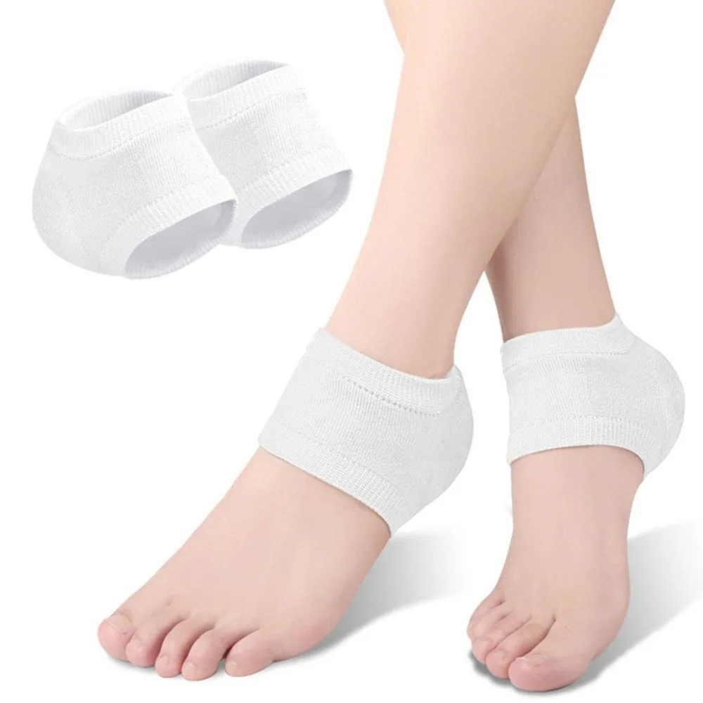 New Silicone Heel Protective Cover Anti-Crack Moisturizing Plantar Fasciitis Heel Socks Skin Repair Pain Relief Shoe Pads Unisex