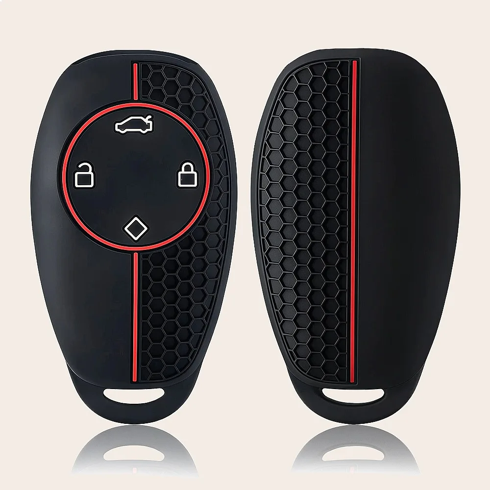 Silicone Remote Car Key Fob Cover Case For Zero run t03 c11 s01 C01 Auto Key Shell