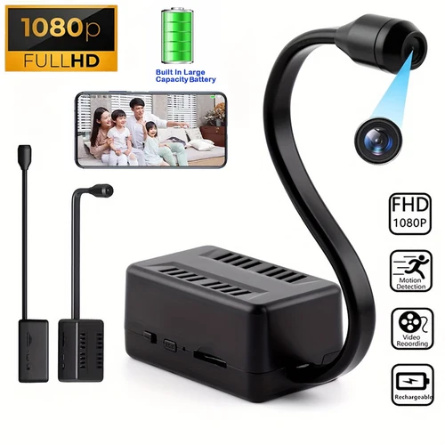 Mini cámara 1080P HD WiFi cámara inalámbrica grabadora de vídeo vigilancia de seguridad del hogar detección de movimiento videocámara P2P vista remota