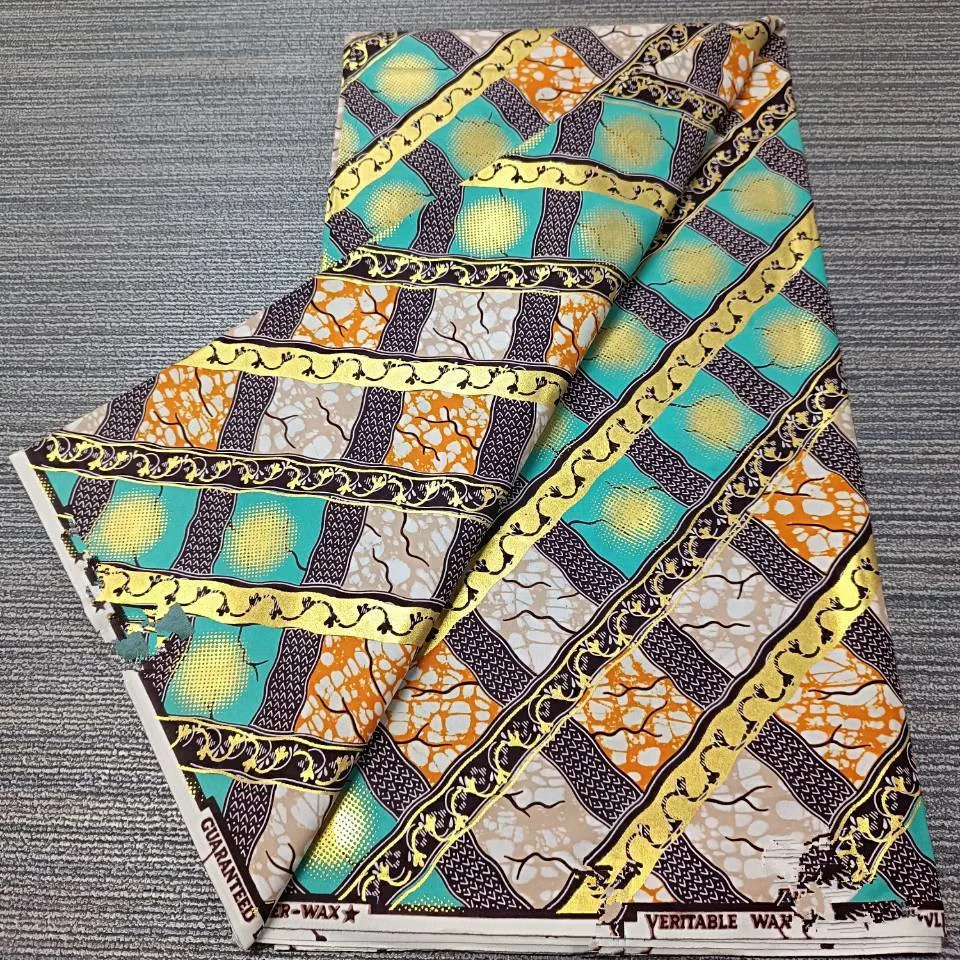 african print fabric cotton 100% high quality 2022 ankara fabric african real wax print cotton tissus africain 6yard