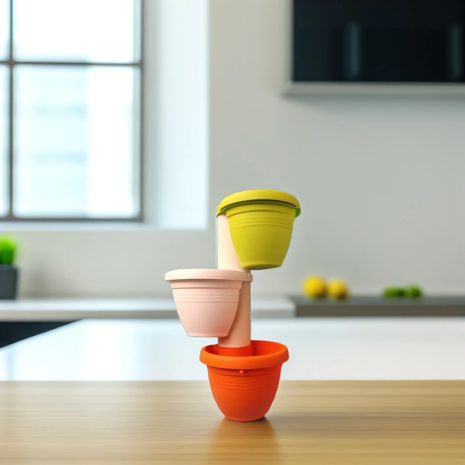 

3 pcs Drain Flower Pots Gutter Downspout For Plants Flowers Durable Hanging Flowerpot Craft Household Hanging Basket Ornament