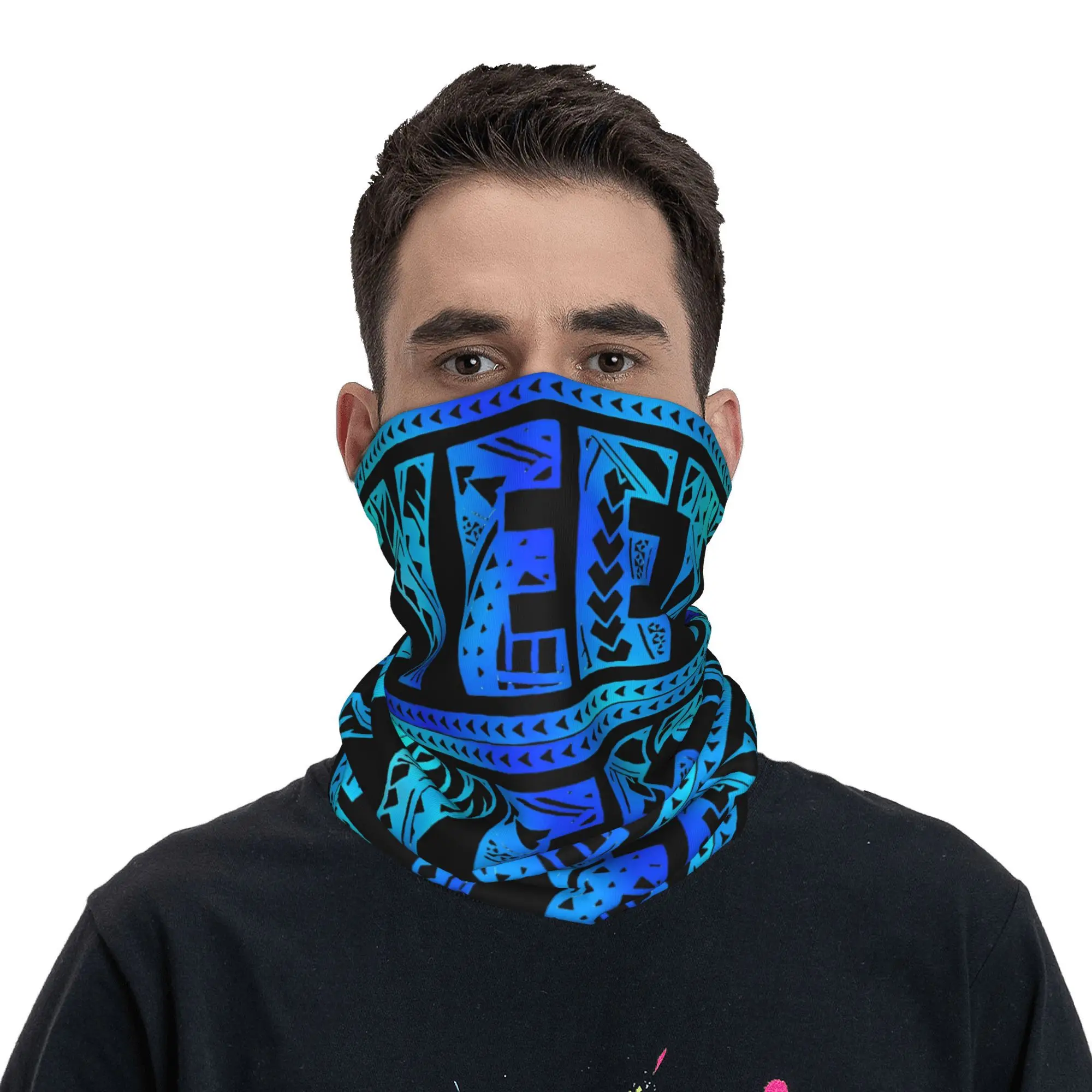 Yeet Funny Saying Quote Slang Bandana Neck Gaiter Face Scarf Multifunctional Balaclava Outdoor Sports for Men Adult Windproof