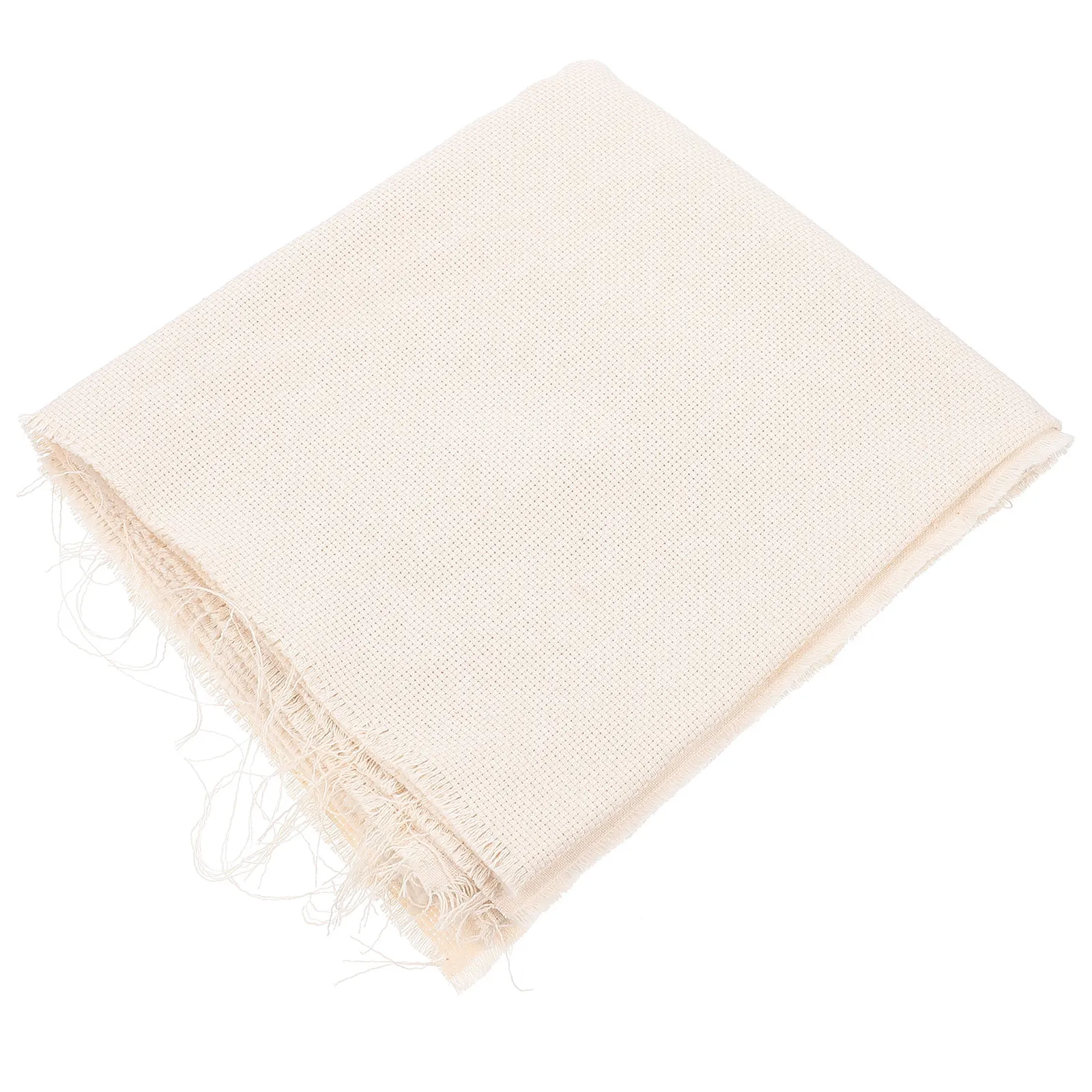 

Embroidery Cloth DIY White Portable Women Fabric Material Tufting Needle Punch Wool For Embroidery Making Stitching Safe