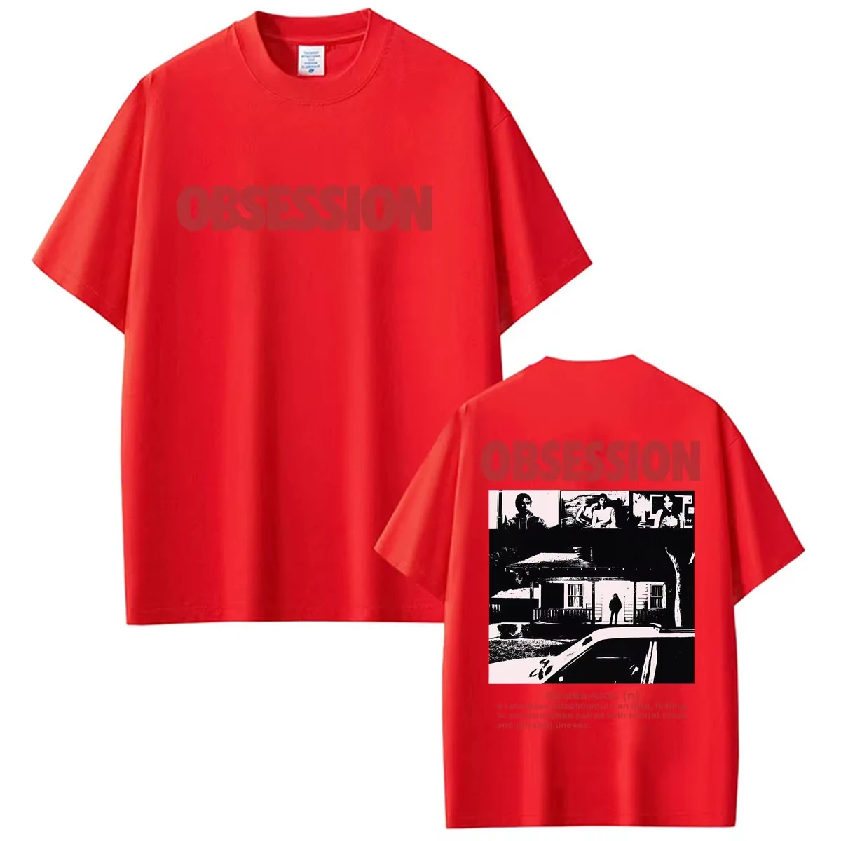 Obsession Horror 2026 Movie T Shirts Hot Sale One Wish Willow T-shirt Men's Clothing Harajuku Retro Oversized T Shirt Streetwear