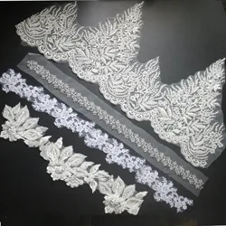 Clearance assorte beaded rhinestone lace trim for clothes sewing sequin  trimming ribbon  dresses DIY  accessories