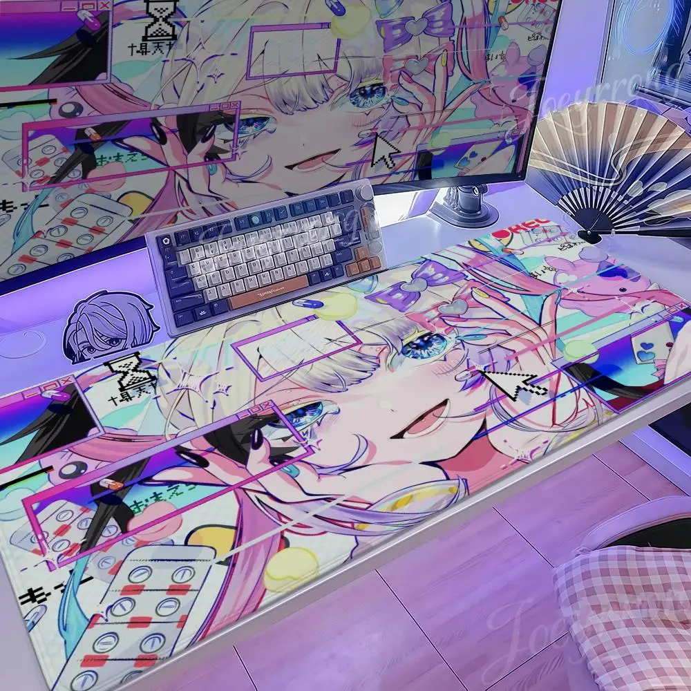 

M-miSide Mouse Pad Hot Anime 1000x500 Taro Sakamoto Days XXL Large Gaming Non-slip Office Keyboard Mats Desk Mat