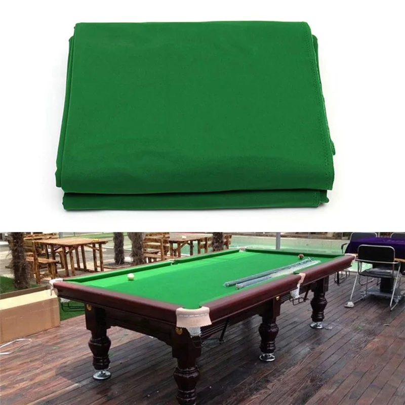 Billiard Cloth,8Ft Pool Table Felt Cloth for 8Ft Pool Tables,Billiard Protector with 6 Cloth Strips Used for Clubs,Bars