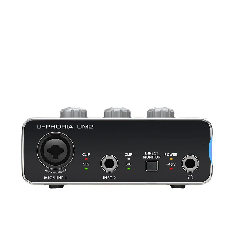 BehringerUMC202HD portable mini professional USB recording external live streaming karaoke sound card